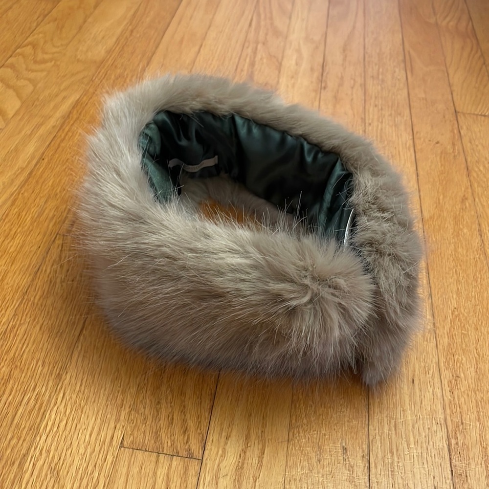 Fur neck warmer